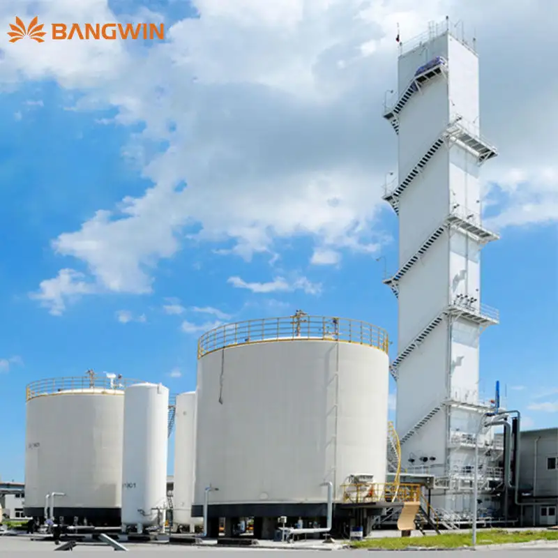 Bw Top Quality Cold Box Air Separation Unit Oxygen Plant Compressor Liquid Working Principle Air Separation Plants