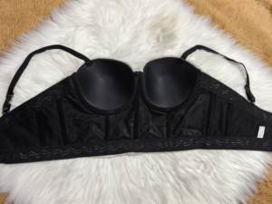 <span class=keywords><strong>Haut</strong></span> à fines bretelles ajusté avec anneau en acier et ceinture, en tissu mélangé, style corset <span class=keywords><strong>bustier</strong></span> pour femme - Product Image 4