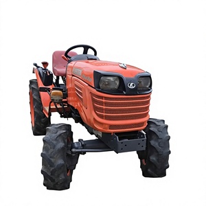 Tractor Kubota B2420 de segunda mano, 40 HP, 2WD, con transmisión de engranajes, color rojo, para uso agrícola. - Product Image 1