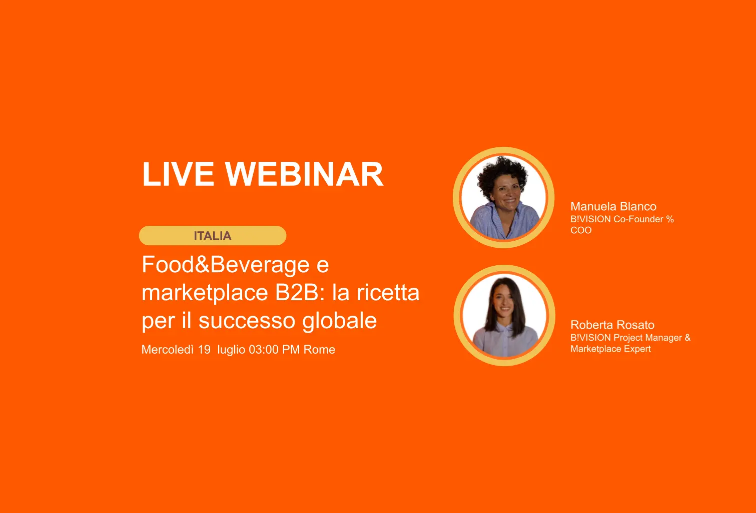 Food&Beverage e marketplace B2B: la ricetta per il successo globale