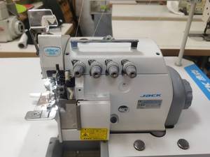 Nouvelle machine à coudre surjeteuse <span class=keywords><strong>JACK</strong></span> 797DI, machine à coudre industrielle à trois et quatre fils - Product Image 4