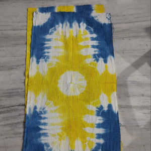 Premium Cotton Tye Dye Printed Waffle <b>Towel</b> Handwoven Cotton Kitchen <b>Towels</b> Multicolour Earth tone <b>Stripes</b> Wholesale Price - Product Image 1