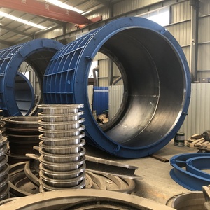 Nuovo in acciaio manuale tubo di cemento stampo tubo di cemento che fa macchina per la vendita - Product Image 5