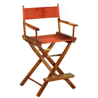 Chaise de Réalisateur Pliable et Légère au Design Traditionnel pour Plage, Jardin, Parc, Utilisation Extérieure, Mobilier en Bois, Chambre d'Hôtel