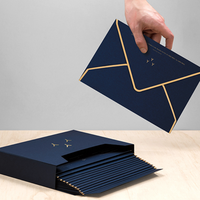 Sobres de Papel Kraft Impresos Personalizados para Envíos Comerciales, Almacenamiento de Documentos de Oficina, Sobre de Envío con Sello Autoadhesivo