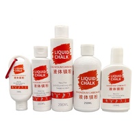Craie liquide anti-poussière personnalisée pour la gym, mains sèches, pole dance, haltérophilie, escalade, entraînement nutritionnel 50ml 100ml 250ml