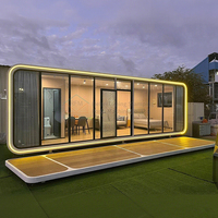 Petite maison cabine Apple moderne préfabriquée bon marché à vendre Maison préfabriquée portable 20Ft 40Ft Office Pod insonorisée Container
