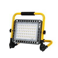 Projecteur d'urgence LED portable rechargeable IP65 100W 200W 300W 400W pour extérieur avec batterie intégrée et fonction de charge d'urgence