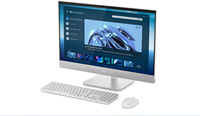 Computadora de Escritorio Todo en Uno de Alta Gama EC24260 (Ultra5-325 16G 512G) Estética Blanca con Pantalla Grande de 23.8 Pulgadas con Protección Ocular