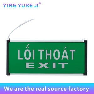 Treo tường 1.2V Ni-Cd <span class=keywords><strong>Battery</strong></span> <span class=keywords><strong>Powered</strong></span> <span class=keywords><strong>LED</strong></span> lửa Exit dấu hiệu ánh sáng 1200mAh khẩn cấp Exit chiếu sáng 2 giờ sao lưu ip30 đánh giá màu xanh lá cây - Product Image 2