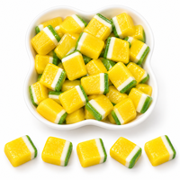 Bonbons gélifiés halal en forme de cantaloup, saveur fruitée, pour enfants, vente en gros, boîte de bonbons
