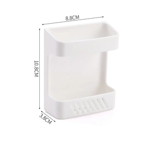 Wand Gemonteerde Opberg Organizer Box Afstandsbediening Organizer Case Mobiele Telefoon Stekker Oplaadhouder Rack - Product Image 2