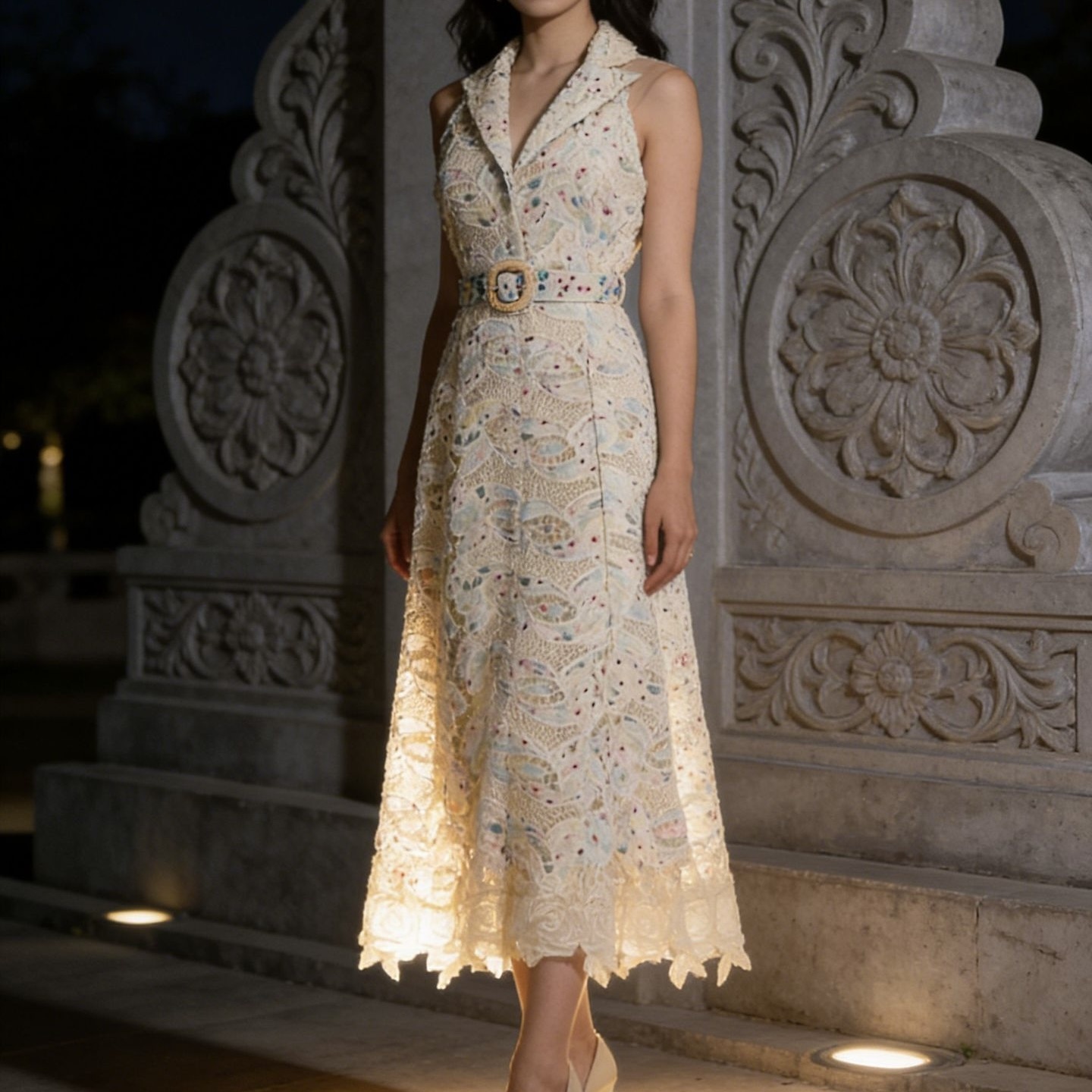 Wholesale Colourful Lace Dress Elegant Evening Wear | Alibaba.com