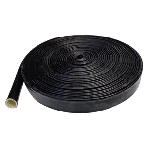 Flexible Metal Hose Assemblies Silicone Fiberglass Flame resistant sheath Hose Firesleeve