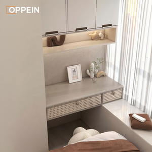 Juego de Muebles de Dormitorio Completo OPPEIN Blanco Turco de Lujo con Cama King Size Moderna - Product Image 3