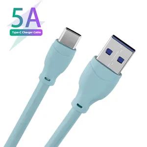 Kabel Tipe C 1.5M 3A 60W PD QC3.0 Ke Kabel Data Usb C 3.0 Kabel Tipe C Pengisian Cepat