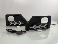 Feux de jour à LED style arête de poisson Jiuyutong, nouveaux pour Toyota Rav4 2023-2024