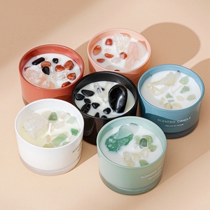 Velas Aromáticas de Cera de Soya de Cristal de Lujo Hechas a Mano, Aroma Personalizado, Decoración Ecológica para el Hogar, Bodas, Fiestas, Graduaciones - Product Image 6