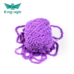 Kingeagle – fil en microfibre doux et poilu, gros fil fantaisie pour le tricot à la main - Product Image 3