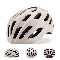 Casque demi-coque unisexe adulte ultraléger avec grande ventilation, feu arrière intégré, respirant, pour cyclisme et activités de plein air