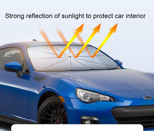 Parasol Plegable de Titanio Plateado para Parabrisas de Coche 2025, Protección UV para Ventana Delantera de BMW 325i (México), Artículo Esencial para Coche - Product Image 6