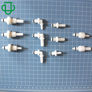 Connecteur droit à commande par valve en plastique POM de haute qualité, filetage externe, remplacement rapide mâle pour CPC et autres - Product Image 2