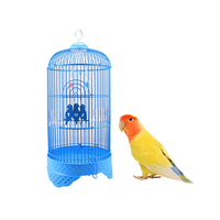 GA-2463 Cage à oiseaux circulaire Diamètre 23.5 hauteur 55 grande cage à oiseaux oiseau fantaisie dans la ferme et le jardin