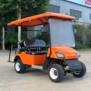 Voiture de <span class=keywords><strong>golf</strong></span> électrique à <span class=keywords><strong>4</strong></span> places avec moteur AC 72V 5kW, contrôleur CVT et grande garde au sol pour la chasse - Product Image 4