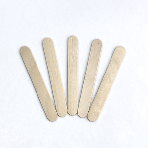 Applicatore di cera in legno 110*15*2mm per l'applicazione di cera per le gambe del corpo di depilazione del viso - Product Image 3