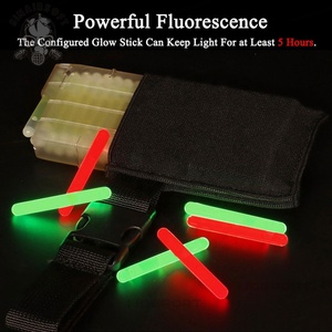 Barra Luminosa Fluorescente Táctica, Punta Verde y Roja, Iluminación de Emergencia, Luminosa, Salvavidas, Etiquetas de Seguridad, Palitos de Señalización - Product Image 6