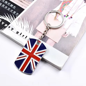 LLavero de Metal para mujer <span class=keywords><strong>Britannia</strong></span>, joyería, bandera del Reino Unido, Bandera de Gran Bretaña, llavero de Inglaterra para llavero - Product Image 1