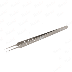 Pince à épiler droite Kaisi Smd, pince à épiler pour soudure Smd, pour la réparation de téléphones portables, d'ordinateurs portables et de montres - Product Image 4