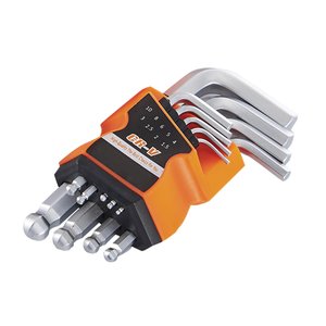 9pcs Metric Precision Ball End Allen <strong>Wrench</strong> <strong>Hex</strong> <strong>Key</strong> <strong>Set</strong> For DIY Customizable OEM Support - Product Image 2