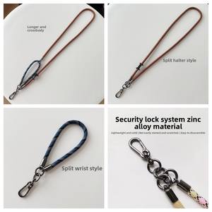 Cordão Personalizado de Nylon com 8mm de Espessura para Celular, Multifuncional Três em Um, Alça Transversal para Pescoço e Pulso, Cordão de Alpinismo - Product Image 4