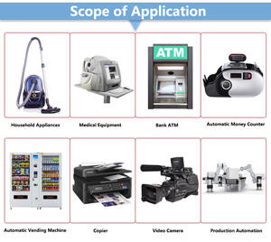 12V Getriebe <span class=keywords><strong>motor</strong></span> mit Encoder & Getriebe A/B-Phasen ausgang Vorwärts-/Rückwärts drehung Bürstenloser Gleichstrom <span class=keywords><strong>motor</strong></span> für automatischen Geld zähler - Product Image 6