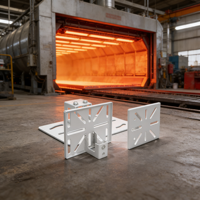 Soporte de Montaje para Cámara CCTV sin Perforación, Placa Adaptadora Universal de Aleación de Aluminio para Instalación en Vigas en I y Acero de Canal
