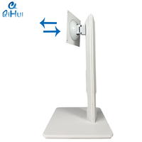 OEM populaire AIO PC noir/blanc/écran tactile Lcd pivotant support de moniteur réglable en hauteur 100x100mm support de montage Vesa
