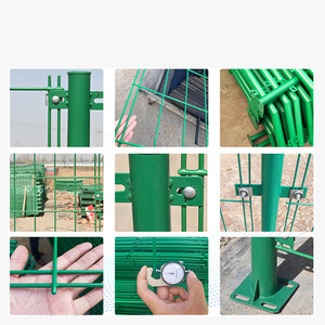 Tùy Chỉnh Vườn Sắt Thép Kim Loại Hàng Rào Bảng Điều Chỉnh Ngoài Trời Sơn Điện 3D Dây Hàng Rào Bảng Điều Chỉnh Nhà Máy Cung Cấp Hàn Dây Lưới Hàng Rào - Product Image 6