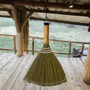 Escoba de Bambú Portátil Mejorada - Agarre Ergonómico y Fibras de Hierba |   Herramienta de Limpieza Suave para Automóviles y Muebles - Product Image 3