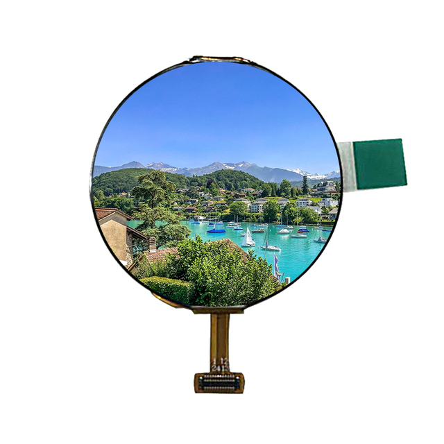 1.508" AMOLED Display 466*466 Resolution 1.5 Inch AMOLED Panel Screen 24PIN QSPI Interface Oncell Touch AMOLED Module
