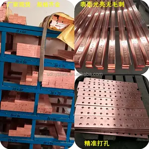 High Quality T1 T2 ASTM C11000 Copper Platoon / Copper Bus Bar Copper Square Bar