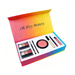 Factory Direct Luxury Magnetic Gift <b>Box</b> OEM ODM Custom Logo Eco Friendly Recyclable Cardboard Packaging Cosmetic <b>Box</b> - Product Image 2