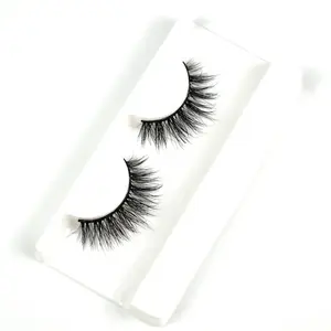 Thick Black Wispy Mink 3D Lashes double layer eyelashes