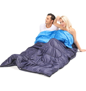 145*220cm Inverno <span class=keywords><strong>Sacco</strong></span> A Pelo <span class=keywords><strong>Matrimoniale</strong></span> Isolato <span class=keywords><strong>Sacco</strong></span> A Pelo Per Il Campeggio Busta Con Il Cuscino Bivy - Product Image 4