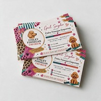 Biglietti da Visita con Carta Artistica e Confezione in Carta Kraft, Laminazione Lucida, Stampa Offset, Goffratura