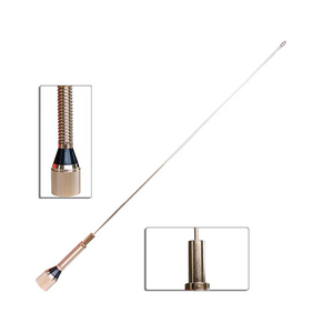 Antenne mobile VHF pour voiture Spring Base 136-174 MHz, dorée, pour radio VHF - Product Image 4