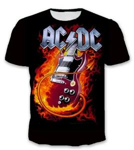 T-Shirt da Uomo 2024 Moda Fan di Musica Pop, Stampa Band Rock <span class=keywords><strong>Metal</strong></span>, Casual Hip Hop Oversize, Sportiva, Taglie Forti, Personalizzabile - Product Image 1