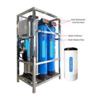 L'eau de rivière, l'eau de pluie et l'eau de puits peuvent tous être filtrées pour obtenir de l'eau pure. Système de filtration par osmose inverse, tension 220V