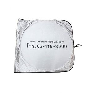 Custom Car Sunshade Mobile Back Foldable Car <b>Window</b> Front <b>Shade</b> Shelter Sunshade Material with logo Printed - Product Image 3