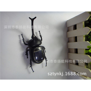 <b>Solar</b> Powered <b>Toy</b> Beetle ABS Material Interactive Insect Electronic Pet For Kids 3-13 Years <b>Old</b> - Product Image 2